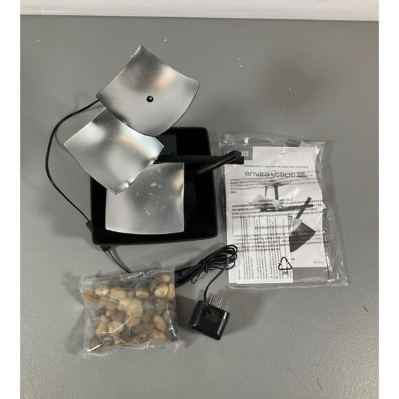 Homedics Silver Springs Relaxation Fountain - Soothing Sounds, Automatic Pump, N - Picture 5 of 7